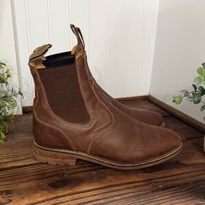 Tredstep Spirit Leather Pull on Short Country Boots
